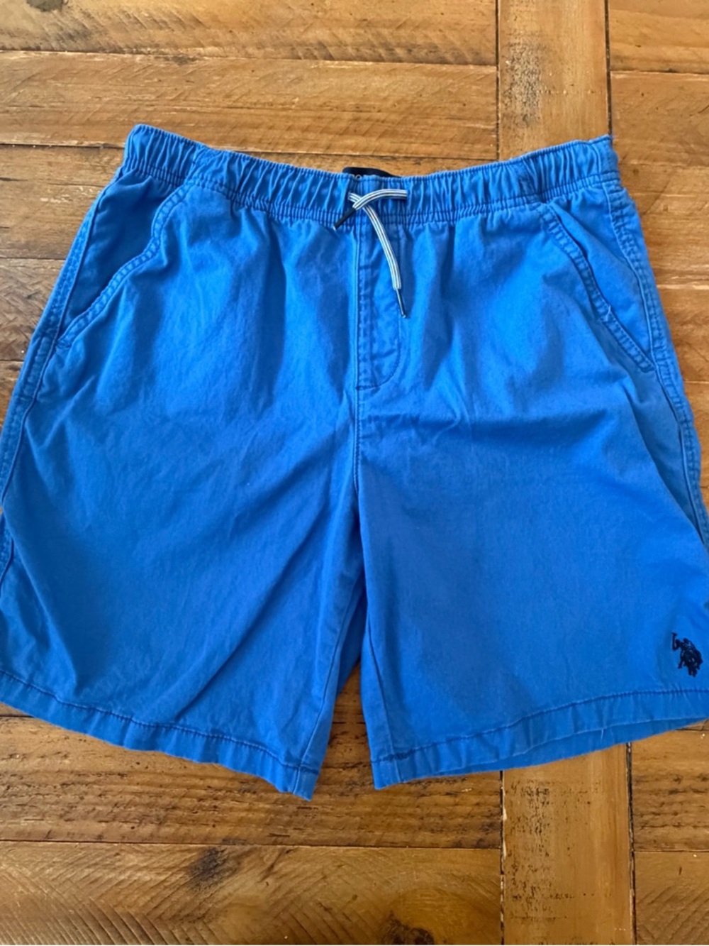 U.S. Polo Assn. Bright Blue Kids' Shorts with Drawstring